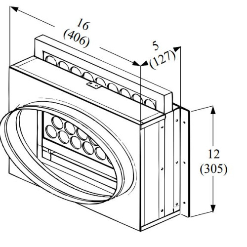 Unico UPC-105-1218 Return Air Adapter